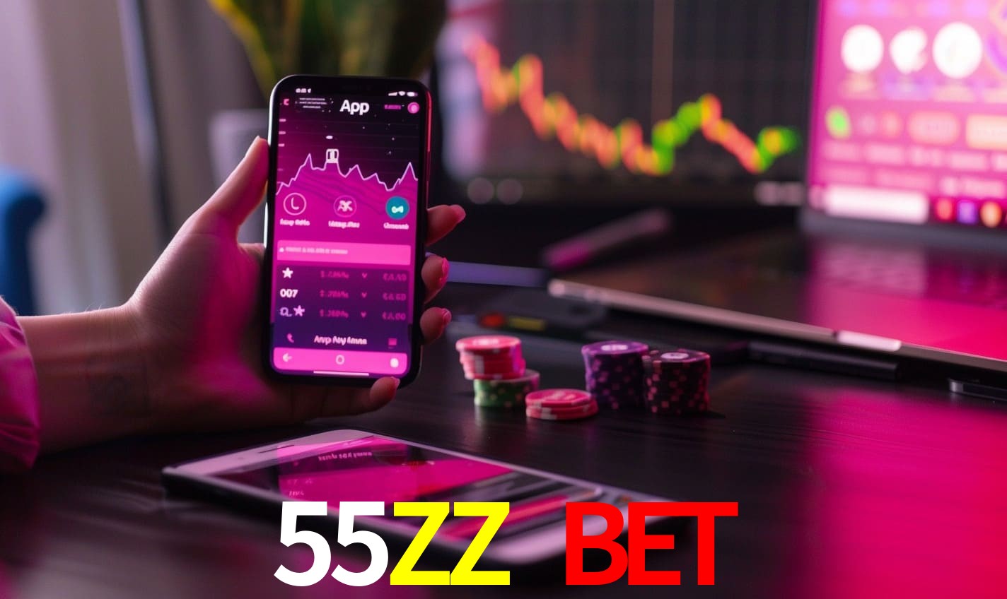 Recursos Exclusivos do App 55ZZ BET - Modo Offline, Login Biométrico